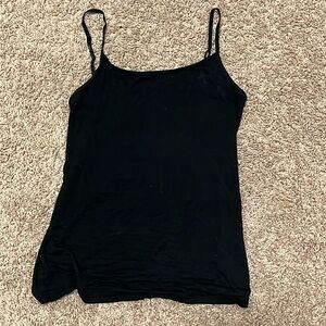 Black Spaghetti Strap